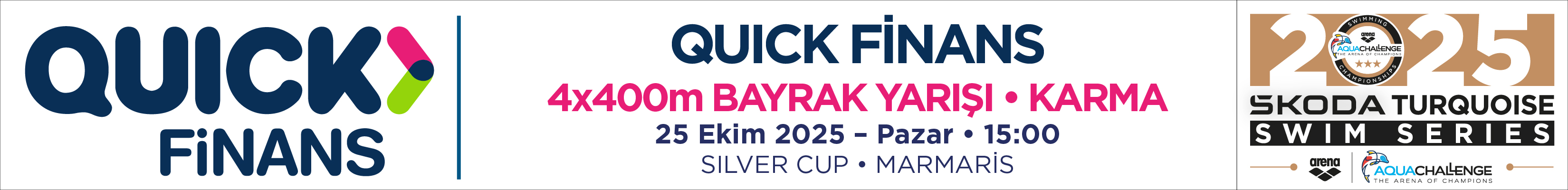 2025 Skoda Turquaz Swim Series Quick Finans Bayrak Yarışı - Karma